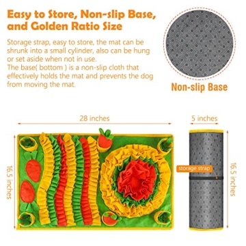 NGOKPYD Snuffle Mat - Interactive Slow Feeder for Dogs