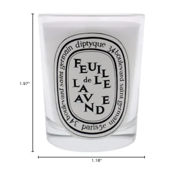 Diptyque Feuille de Lavande Candle-6.5 oz.,Lavender,I0088712
