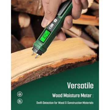 TESMEN TWM-186 Moisture Meter - Portable and Accurate