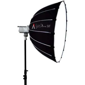 Aputure Light Dome SE 35.5" Studio Reflector Softbox Bowens Mount with Grid Flash Diffuser for Light Storm LS 300X C120D II 300D II Amaran 100 and 200 COB Series Lights