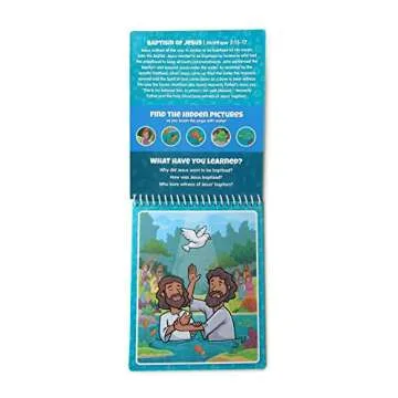 KangaToys Reusable Bible Coloring Book for Kids