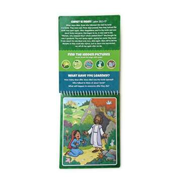 KangaToys Reusable Bible Coloring Book for Kids