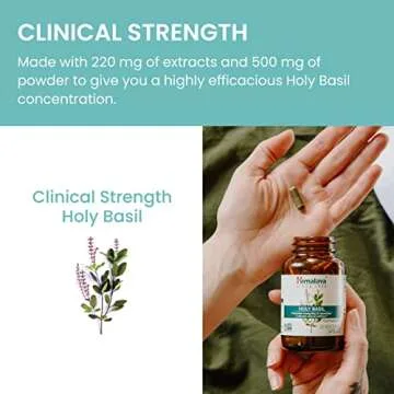 Himalaya Holy Basil Herbal Supplement for Stress Relief