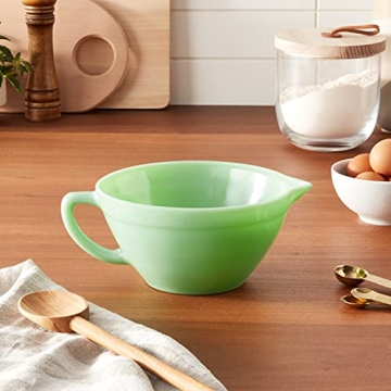 Vibrant Jadeite Mixing Bowl for All Your Cooking Needs