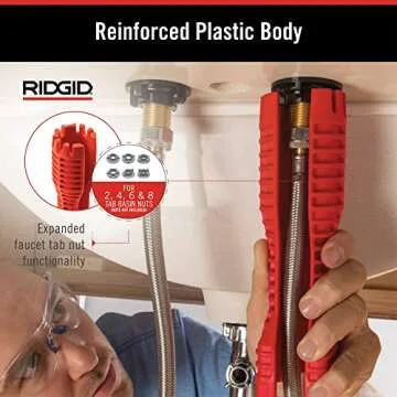 RIDGID EZ Change Wrench for Faucet Installation & Removal