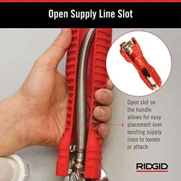 RIDGID EZ Change Wrench for Faucet Installation & Removal