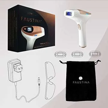 FAUSTINA 3-in-1 IPL Device for Hair Removal & Rejuvenation
