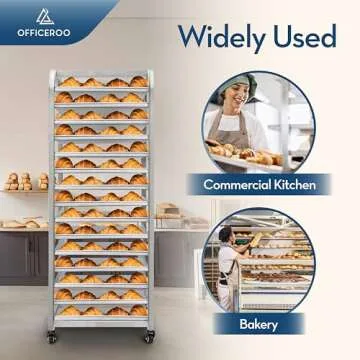 Bakery Bun Pan Speed Rack for Commercial Baking