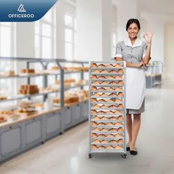 Bakery Bun Pan Speed Rack for Commercial Baking