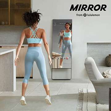 Mirror The Original Workout Smart Home Fitness System — Live and On-Demand Classes — 50+ Genres for Every Type of at Home Workout