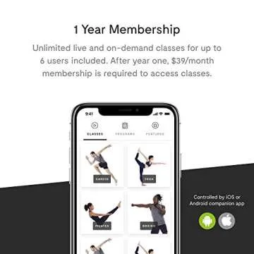 Mirror The Original Workout Smart Home Fitness System — Live and On-Demand Classes — 50+ Genres for Every Type of at Home Workout