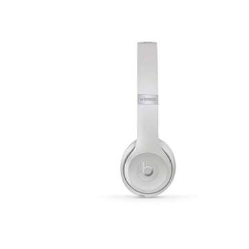 beats Solo3 Wireless On-Ear Headphones Matte Silver - beats by Dr Dre (Renewed)