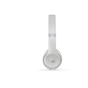 beats Solo3 Wireless On-Ear Headphones Matte Silver - beats by Dr Dre (Renewed)