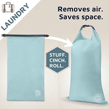 Large Packing Cubes - Compress for Smart Travel Organization