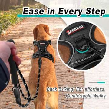 BARKBAY No Pull Adventure Dog Harness | Comfortable & Adjustable