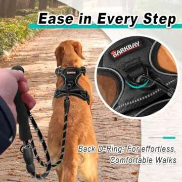 BARKBAY No Pull Adventure Dog Harness | Comfortable & Adjustable