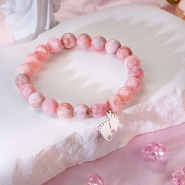 New Mom Gift Bracelet for First Mothers Day Celebration