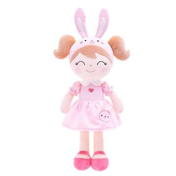 Gloveleya Baby Doll Girl Gifts Soft Plush Bunny Dolls 14" with Gift Box