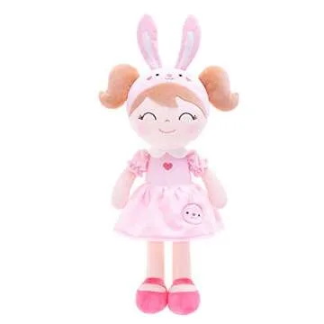 Gloveleya Baby Doll Girl Gifts Soft Plush Bunny Dolls 14" with Gift Box