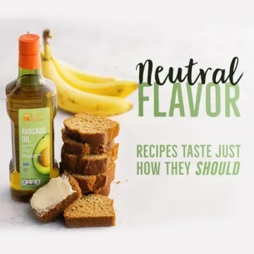 BetterBody Foods Refined Avocado Oil for Healthy Cooking