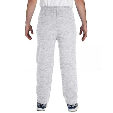 Gildan Heavy Blend Sweatpants in Ash for Ultimate Comfort