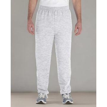Gildan Heavy Blend Sweatpants in Ash for Ultimate Comfort