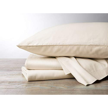 Sustainable Coyuchi Organic Sateen Sheet Set for King Size