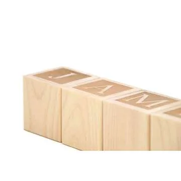 Letter Baby Blocks - Custom Personalized Name Blocks by Little Wooden Wonders