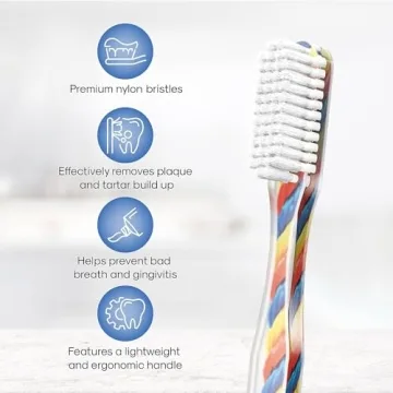 SMYL Toothbrush for Adults in Day at The Beach Design