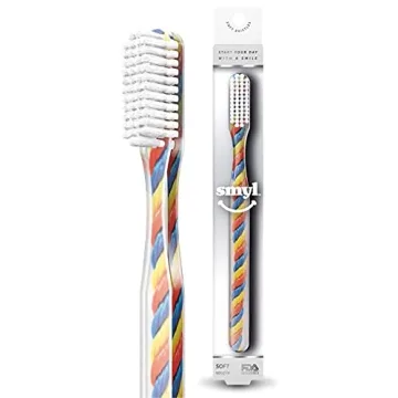 SMYL Toothbrush for Adults in Day at The Beach Design