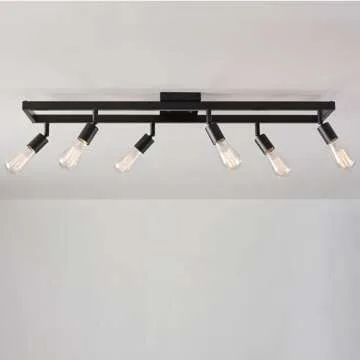 Globe Electric Weston 6-Light Track Lighting - Customizable Style