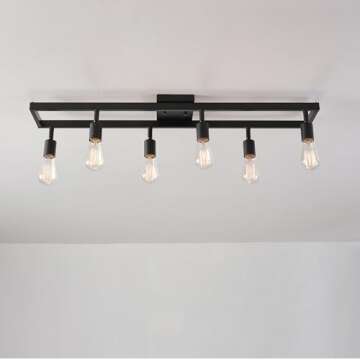 Globe Electric Weston 6-Light Track Lighting - Customizable Style