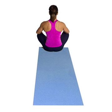 Buy CAP Barbell Yoga Mat for Comfort & Grip in Blue