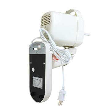 Comfort Zone 16" Quiet Wall Mount Fan Remote Timer Adjustable Tilt