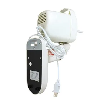 Comfort Zone 16" Quiet Wall Mount Fan Remote Timer Adjustable Tilt