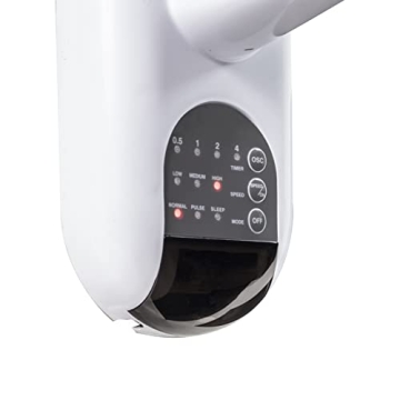 Comfort Zone 16" Quiet Wall Mount Fan Remote Timer Adjustable Tilt