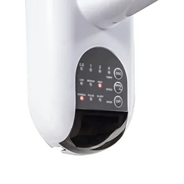 Comfort Zone 16" Quiet Wall Mount Fan Remote Timer Adjustable Tilt