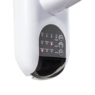 Comfort Zone 16" Quiet Wall Mount Fan Remote Timer Adjustable Tilt