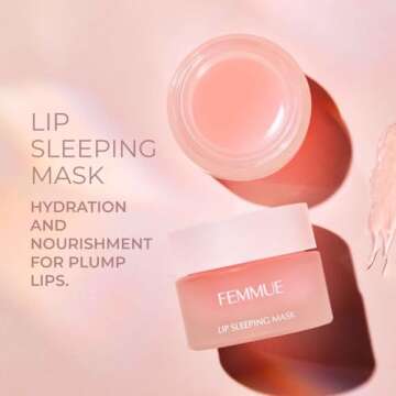 FEMMUE Lip Sleeping Mask Hydrating Lip Balm | Overnight Moisturizer for Smoother Lips