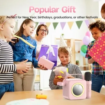 XWIT Karaoke Machine - Bluetooth Speaker & Microphones