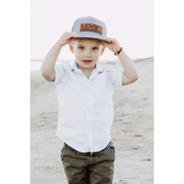 Durable Kids Hat for Stylish Outfits - DadBod Kid Vibes Hat