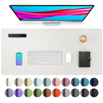 Aothia Leather Desk Pad Protector for Stylish Workspaces