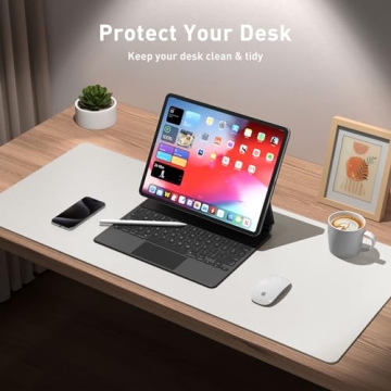 Aothia Leather Desk Pad Protector for Stylish Workspaces