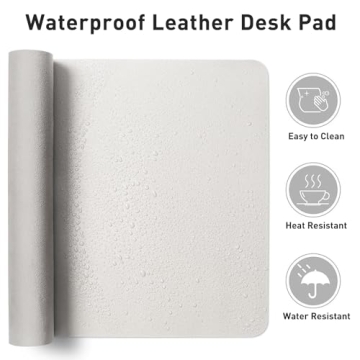 Aothia Leather Desk Pad Protector for Stylish Workspaces