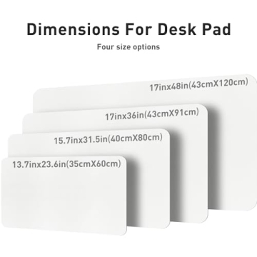 Aothia Leather Desk Pad Protector for Stylish Workspaces