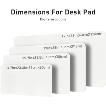 Aothia Leather Desk Pad Protector for Stylish Workspaces