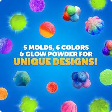 Blue Marble Bouncy Ball Science Kit - Glow in The Dark Fun