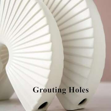 CESTATIVO Ceramic Statue for Home Decor, Modern Sculpture Ornament Table Decorations for Living Room...