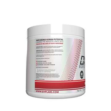 EHP Labs OxyShred Non Stimulant Pre Workout Powder - Stim Free, Caffeine Free Preworkout for Men & W...