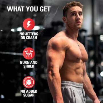 EHP Labs OxyShred Non Stimulant Pre Workout Powder - Stim Free, Caffeine Free Preworkout for Men & Women - Non Stim Preworkout - Sugar Free Energy Powder - Raspberry, 60 Servings